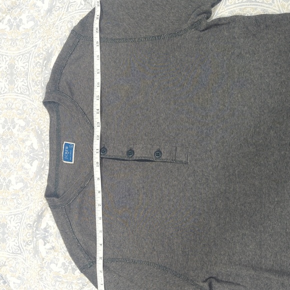J.Crew Men's Long Sleeve Comfort-First Thermal Waffle Henley Size L -  Grayish - Picture 8 of 11